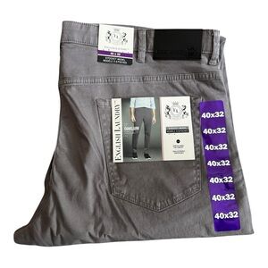 English Laundry The Oaklum Pant Charcoal 5-Pocket Men’s Pants 40x32